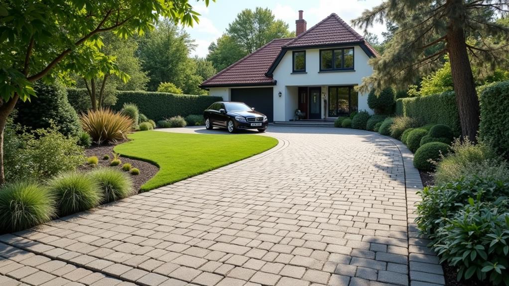 extending block paved driveway