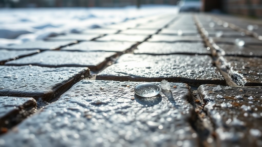 frost resistant paving durability tested